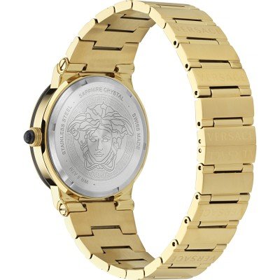 Versace Gold Unisex Watch - VE7G00323