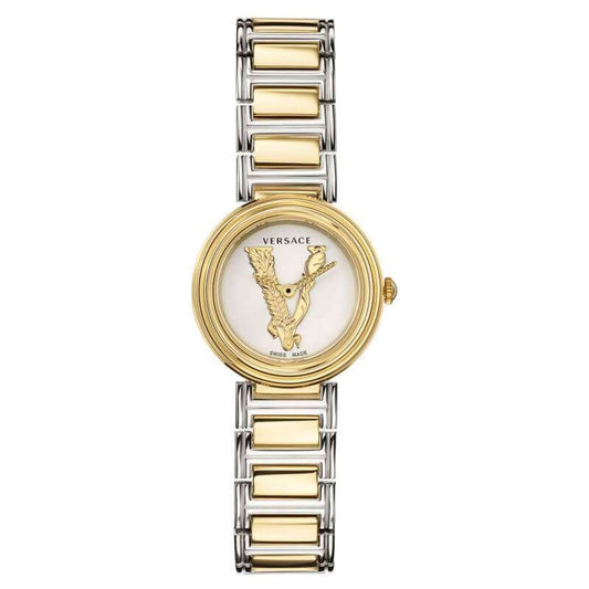 Versace Virtus Quartz Two-Tone Women's Watch - VET300721