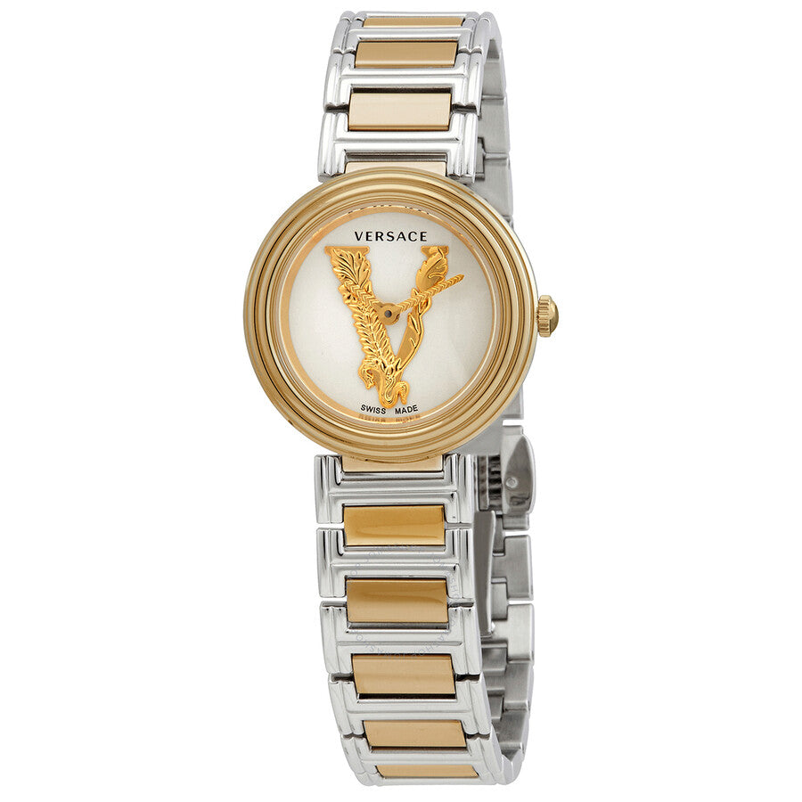 Versace Virtus Quartz Two-Tone Women's Watch - VET300721