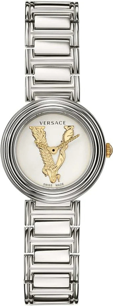 Versace Virtus Mini Silver Women's Watch VET300621