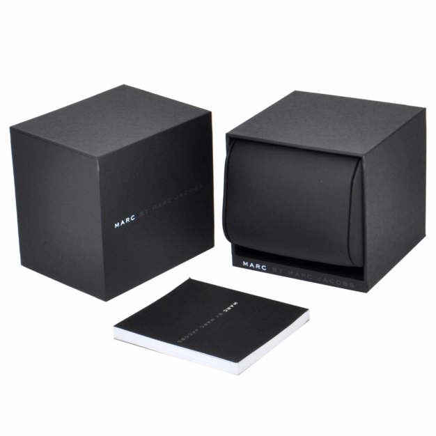 Marc Jacobs Mini Baker Blue Dial Gold 28mm Women's Watch MBM3285