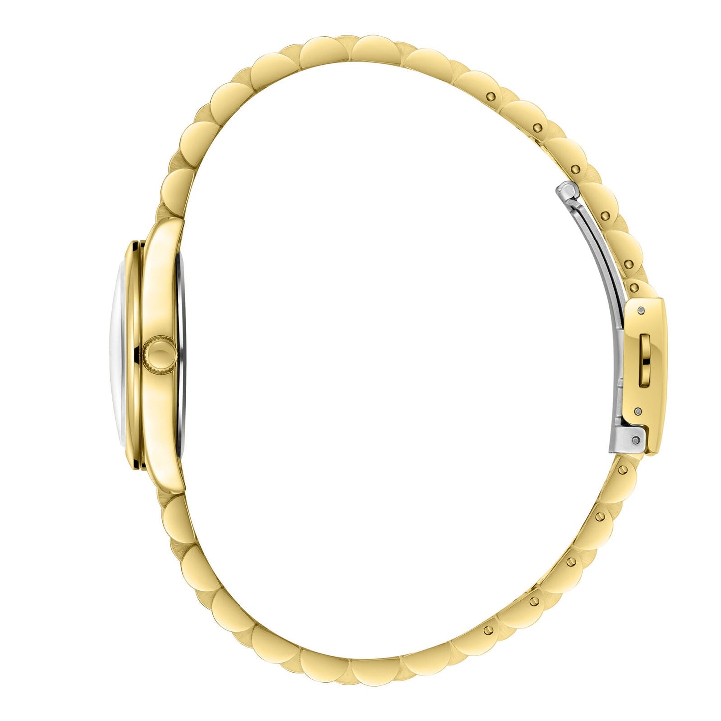 Slazenger Roman Numeral Silver Dial Gold Watch - SL.09.2591.3.130
