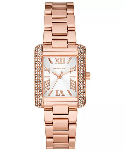 Michael Kors Emery Three-Hand Rose Gold-Tone Women's Watch - MK4641
