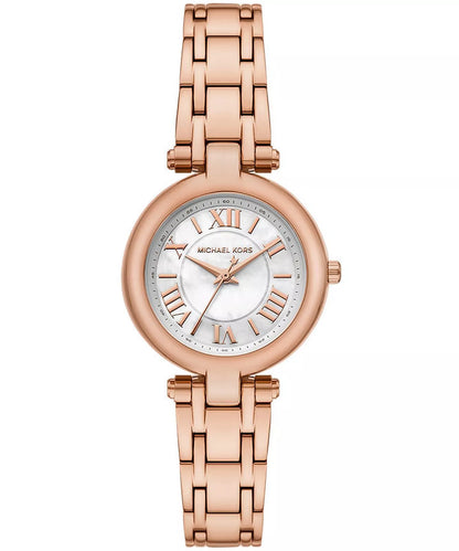 Michael Kors Laney Three-Hand Rose-gold Women's Watch - MK4893