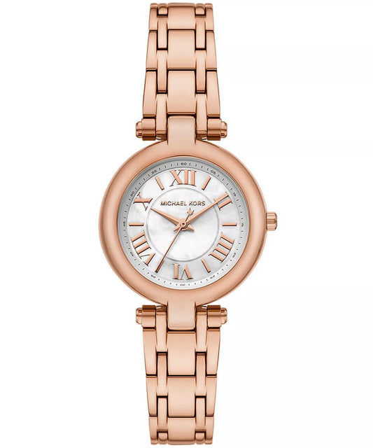 Michael Kors Laney Three-Hand Rose-gold Women's Watch - MK4893