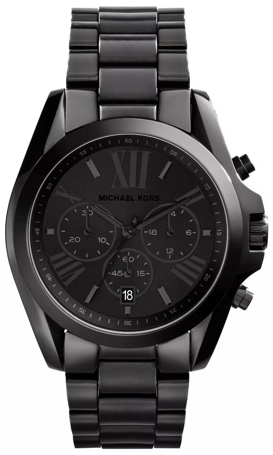 Michael Kors Bradshaw Chronograph Black Unisex Watch - MK5550