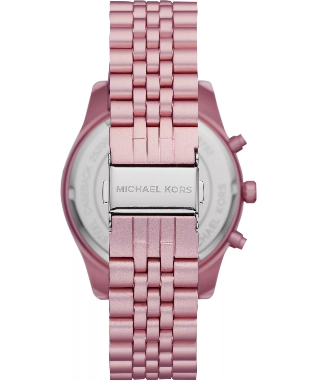 Michael Kors Lexington Chronograph Pink Aluminum Men's Watch - MK8792