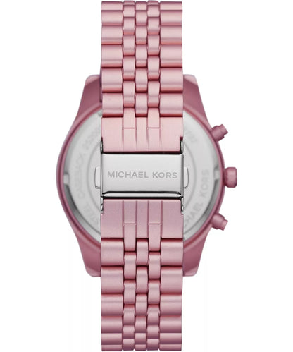 Michael Kors Lexington Chronograph Pink Aluminum Men's Watch - MK8792