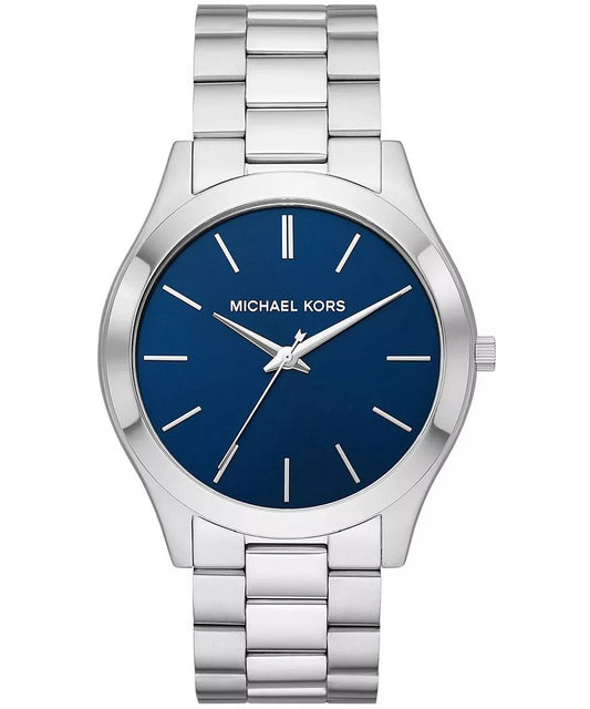 Michael Kors Slim Runway Silver-Tone Watch - MK1060SET