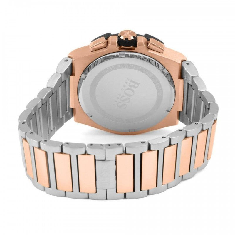 Hugo Boss Chronograph Black Dial Two-Tone Men's Watch 1513358