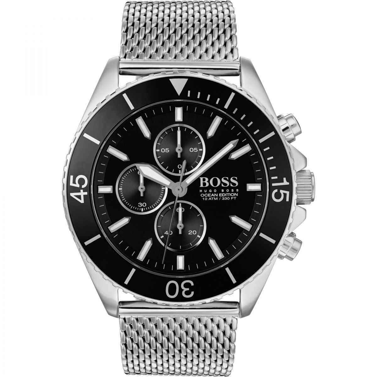 Hugo Boss Ocean Edition Chronograph Black Dial Men's Watch 1513701 Water resistance: 100 meters / 330 feet Movement: Quartz 