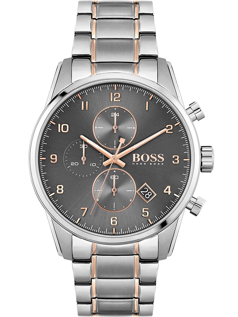 Hugo Boss Skymaster Two Tone Chronograph Men's Watch  1513789 - Big Daddy Watches