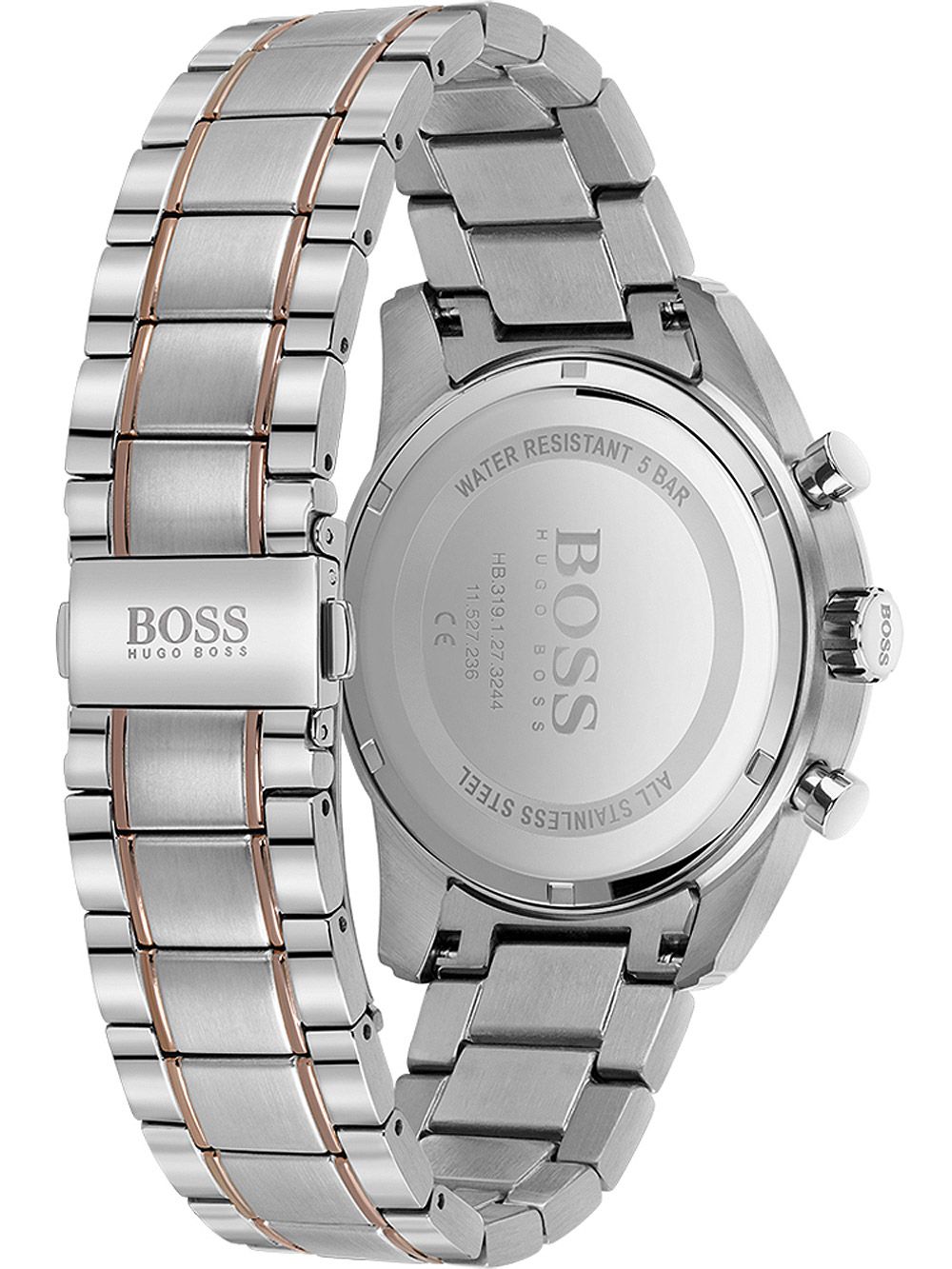 Hugo Boss Skymaster Two Tone Chronograph Men's Watch 1513789 - Big Daddy Watches #3