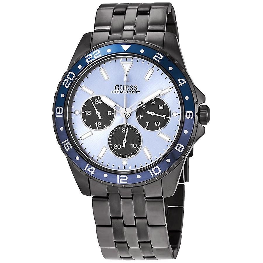 Guess Odyssey Quartz Blue Dial Men's Watch W1107G5