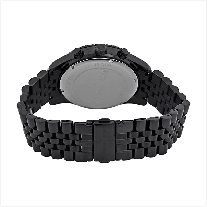 Michael Kors Lexington Black Chronograph Men's Watch MK8467 - Big Daddy Watches #3