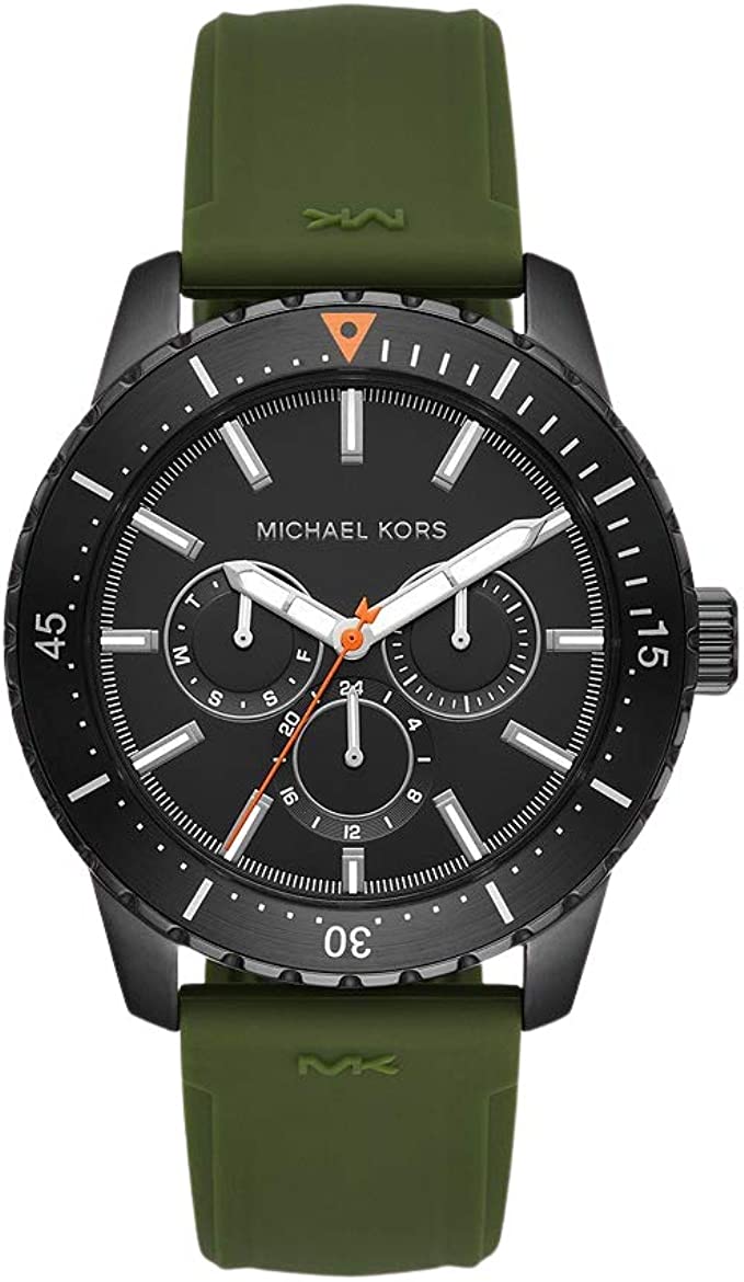 Michael Kors Cunningham Multifunctional Green Strap Men's Watch  MK7165 - Big Daddy Watches