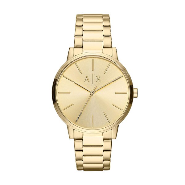 Armani Exchange Three-Hand Gold-Tone Stainless Steel Watch AX2707