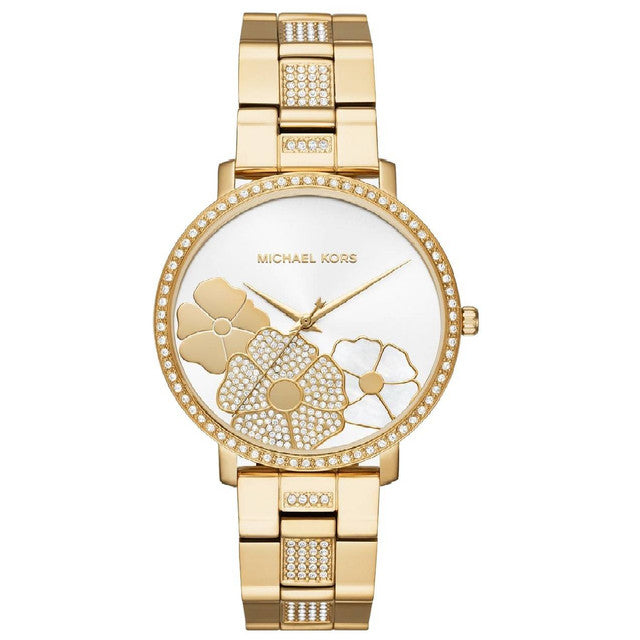 Michael Kors Floral Jaryn Women's Watch  MK3864 - Big Daddy Watches
