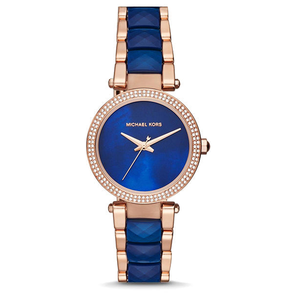 Michael Kors Parker Blue Dial Women's Watch  MK6527 - Big Daddy Watches