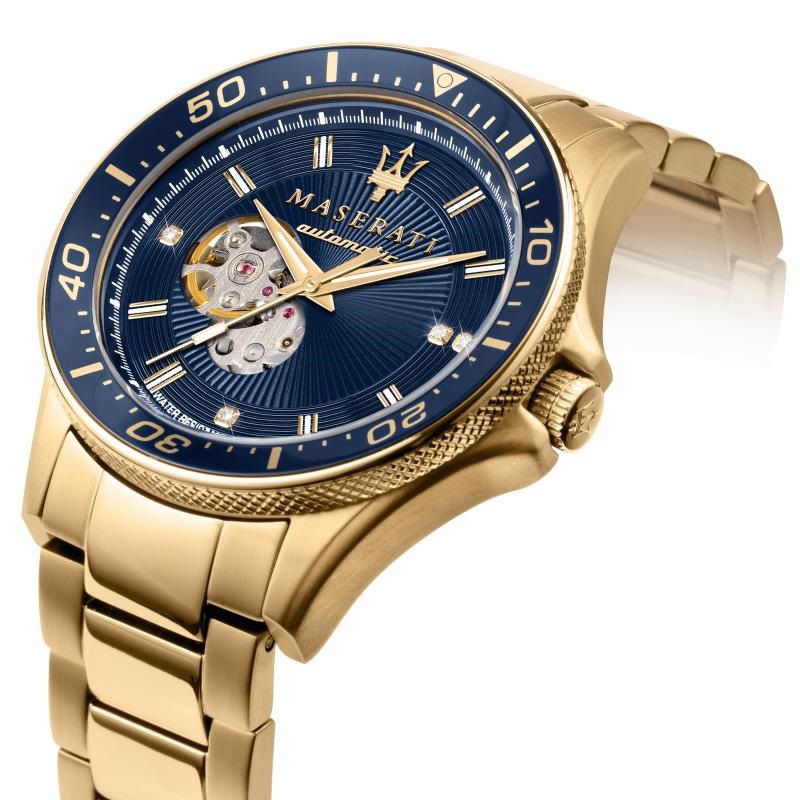 Maserati Sfida Automatic Diamond Men's Watch R8823140004