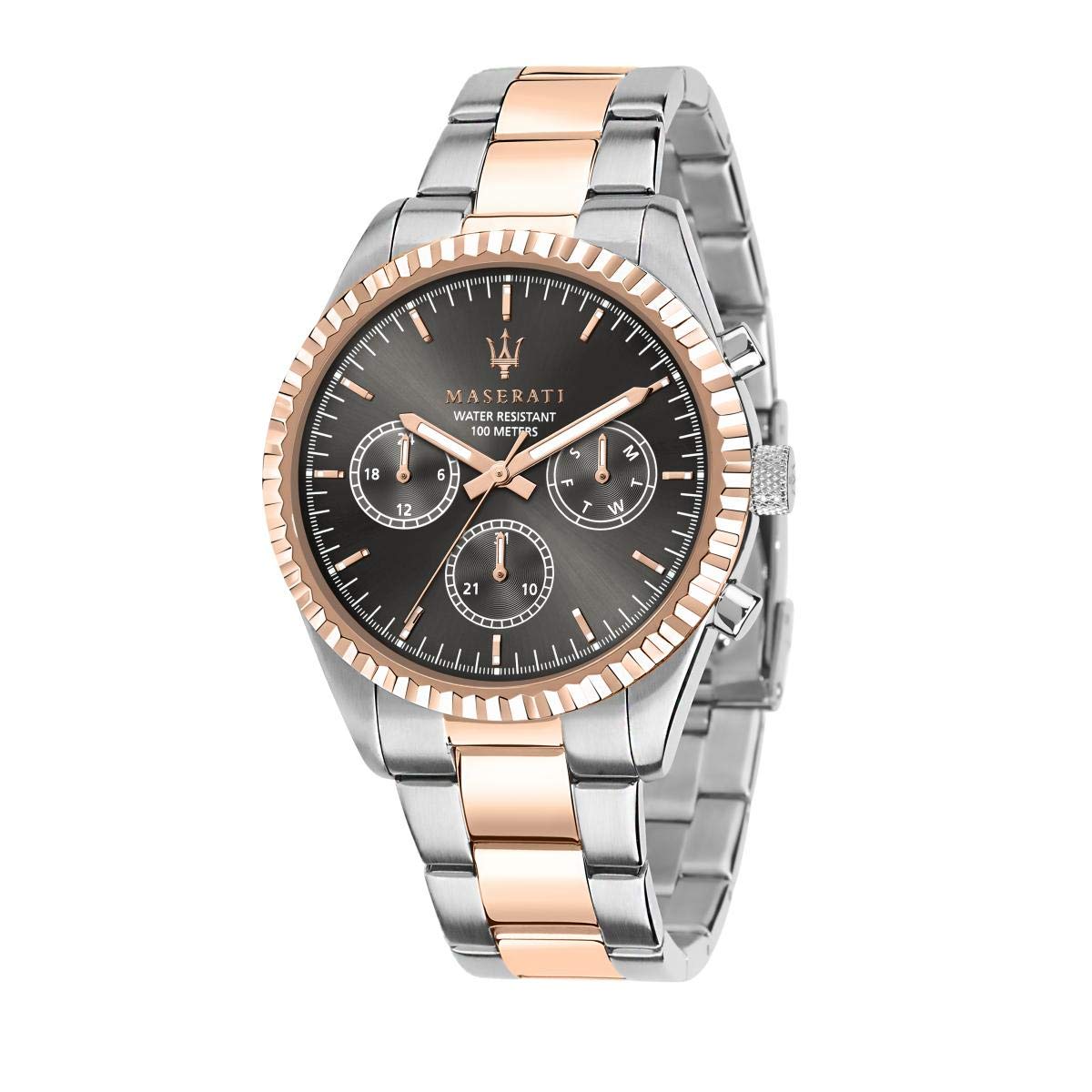 Maserati Competizione Analog Black Dial Men's Watch R8853100020