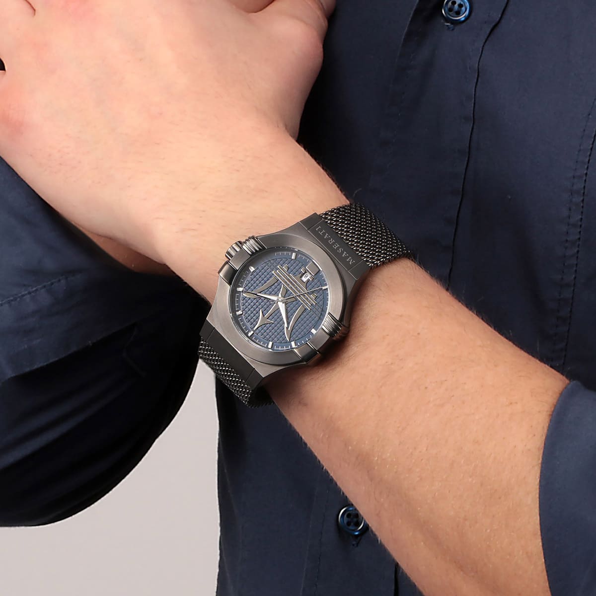 Maserati Potenza Quartz Blue Dial Men's Watch R8853108005