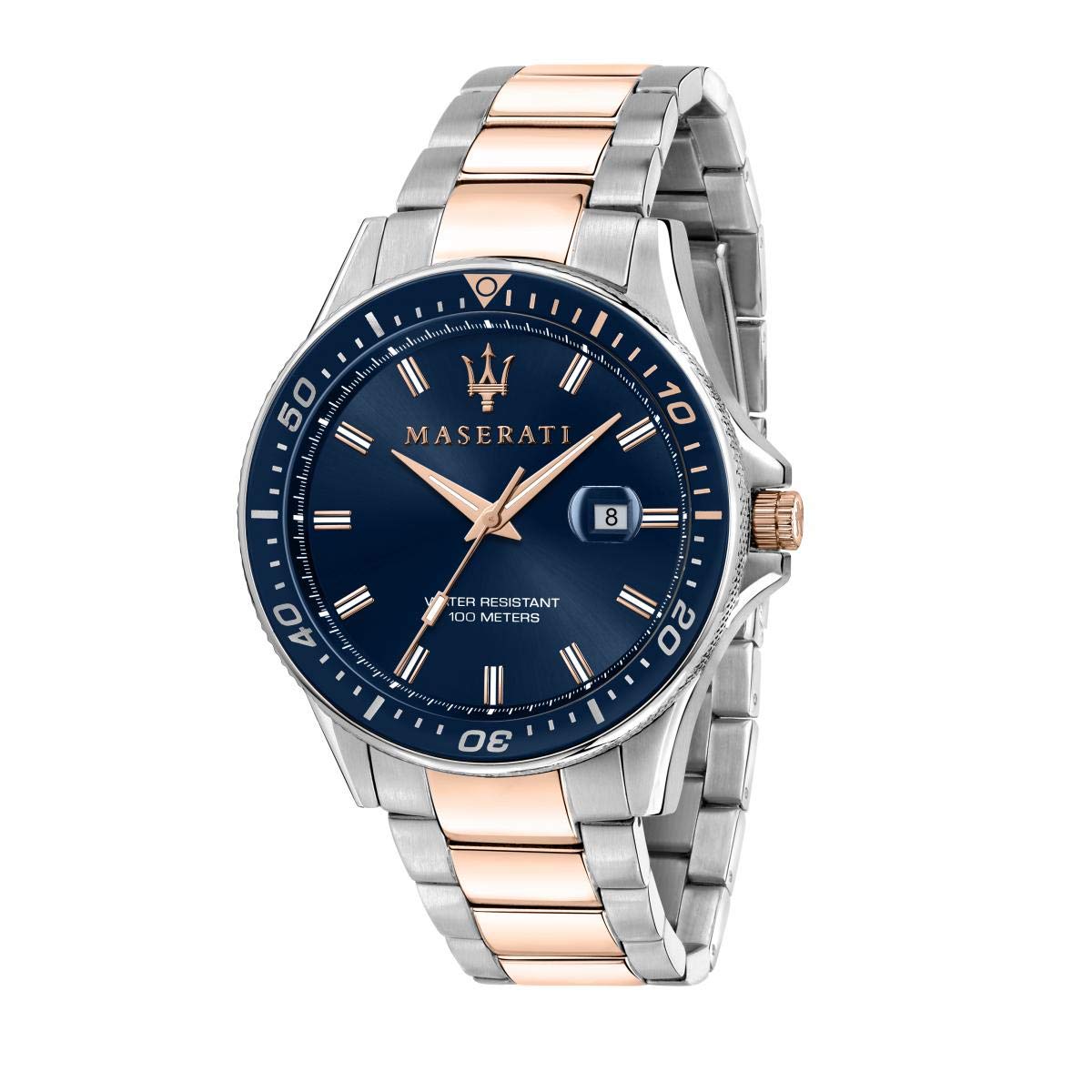 Maserati Sfida Analog Blue Dial Men's Watch R8853140003