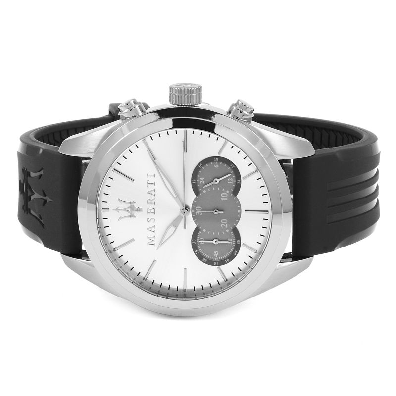 Maserati Traguardo Chronograph Silver/Grey Men's Watch R8871612012
