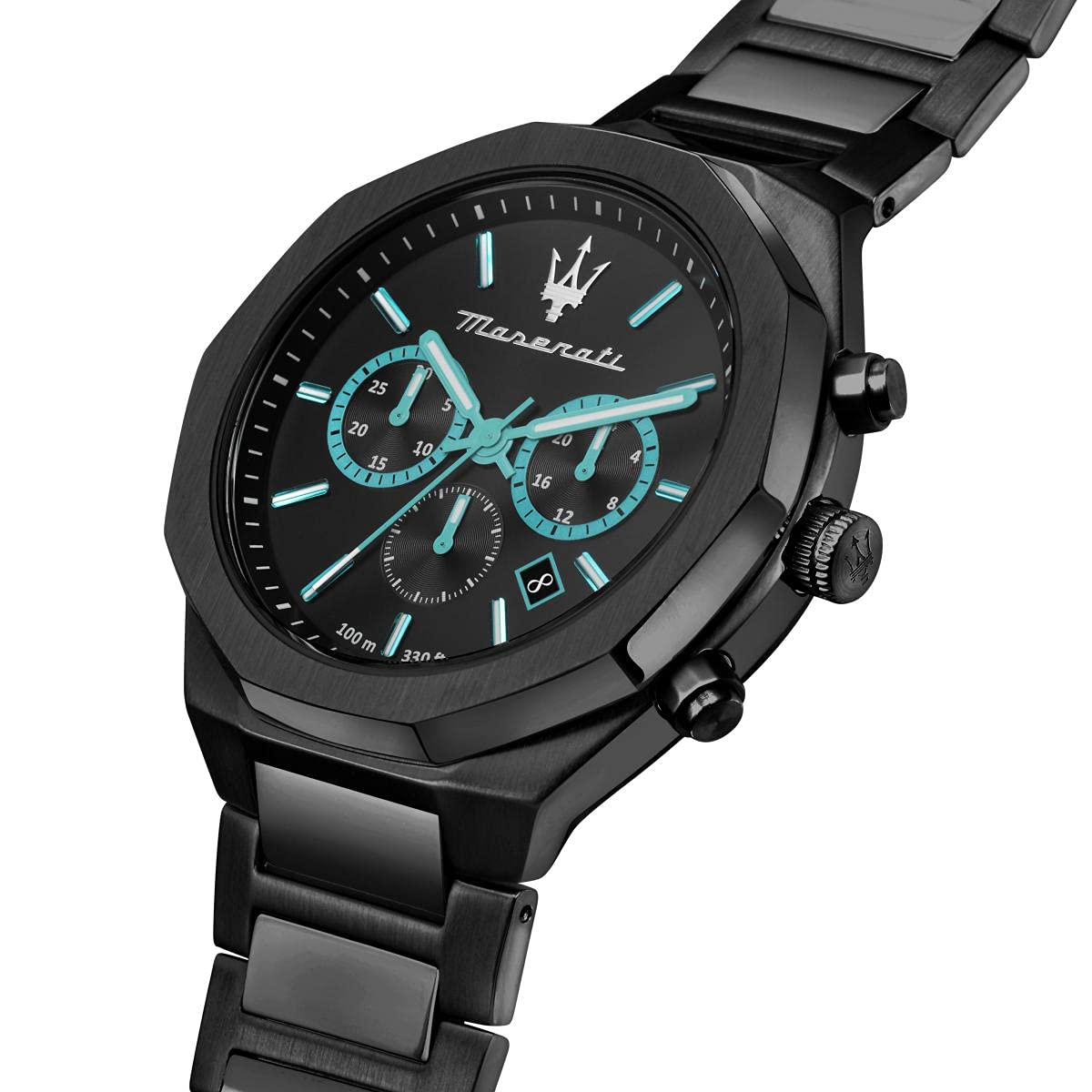 Maserati Stile Analog Black Dial Men's Watch R8873644001