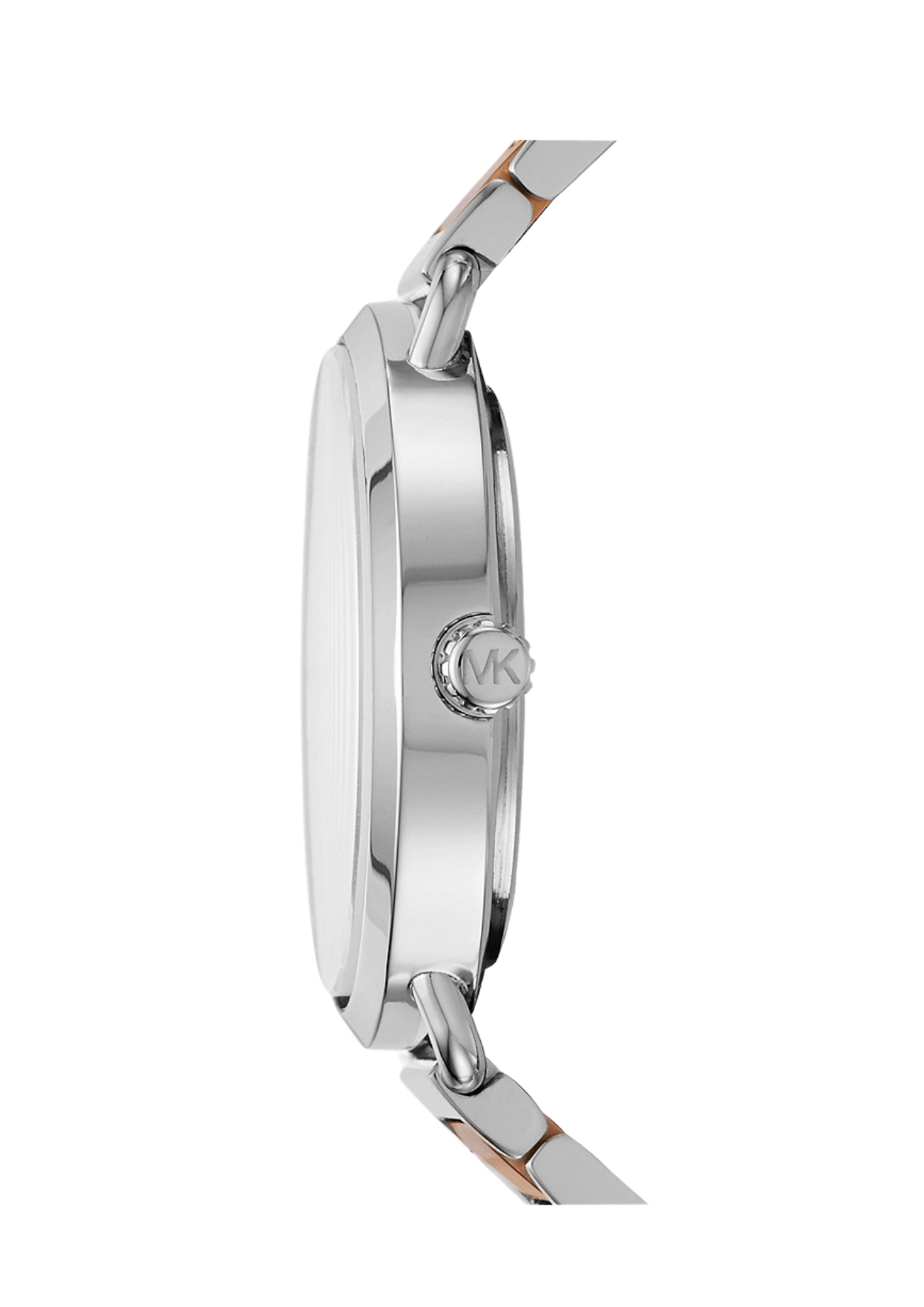Michael Kors Portia Silver Dial Two-tone Watch MK3709
