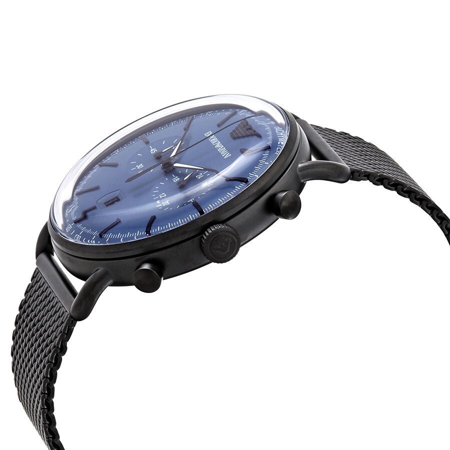 Armani Chronograph Quartz Blue Dial Men's Watch AR11201 - BigDaddy Watches #2
