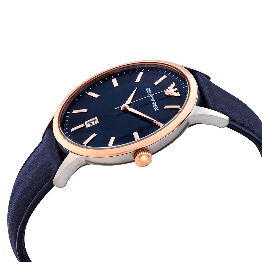 Armani Renato Quartz Blue Dial Men's Watch AR11188 - BigDaddy Watches #2