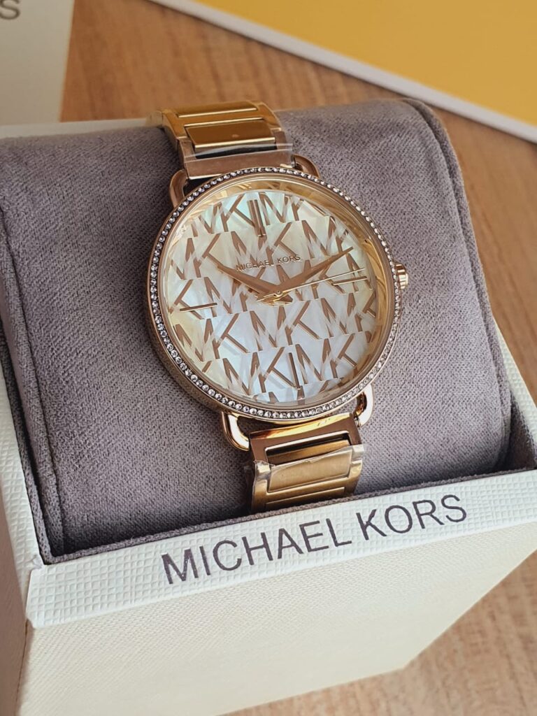 Michael Kors Portia Gold Tone Women's Watch MK3886 - Big Daddy Watches #3