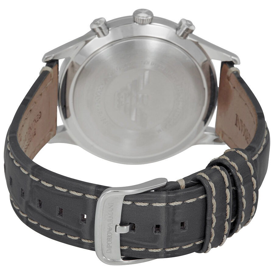 Emporio Armani Classic Silver Dial Men's Chronograph Watch AR1861 - BigDaddy Watches #3