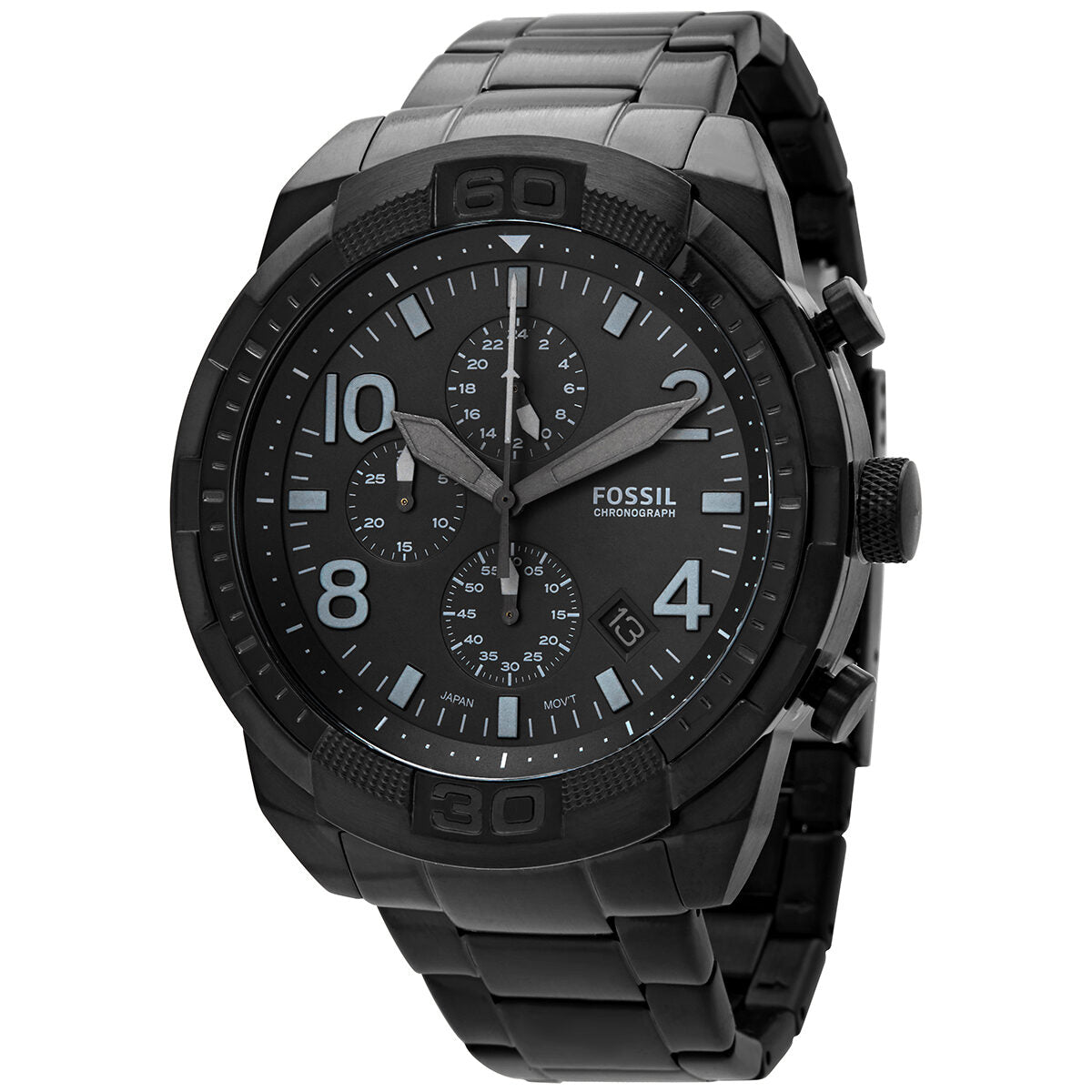 Fossil Bronson Chronograph Quartz Black Dial Men's Watch FS5712 - BigDaddy Watches