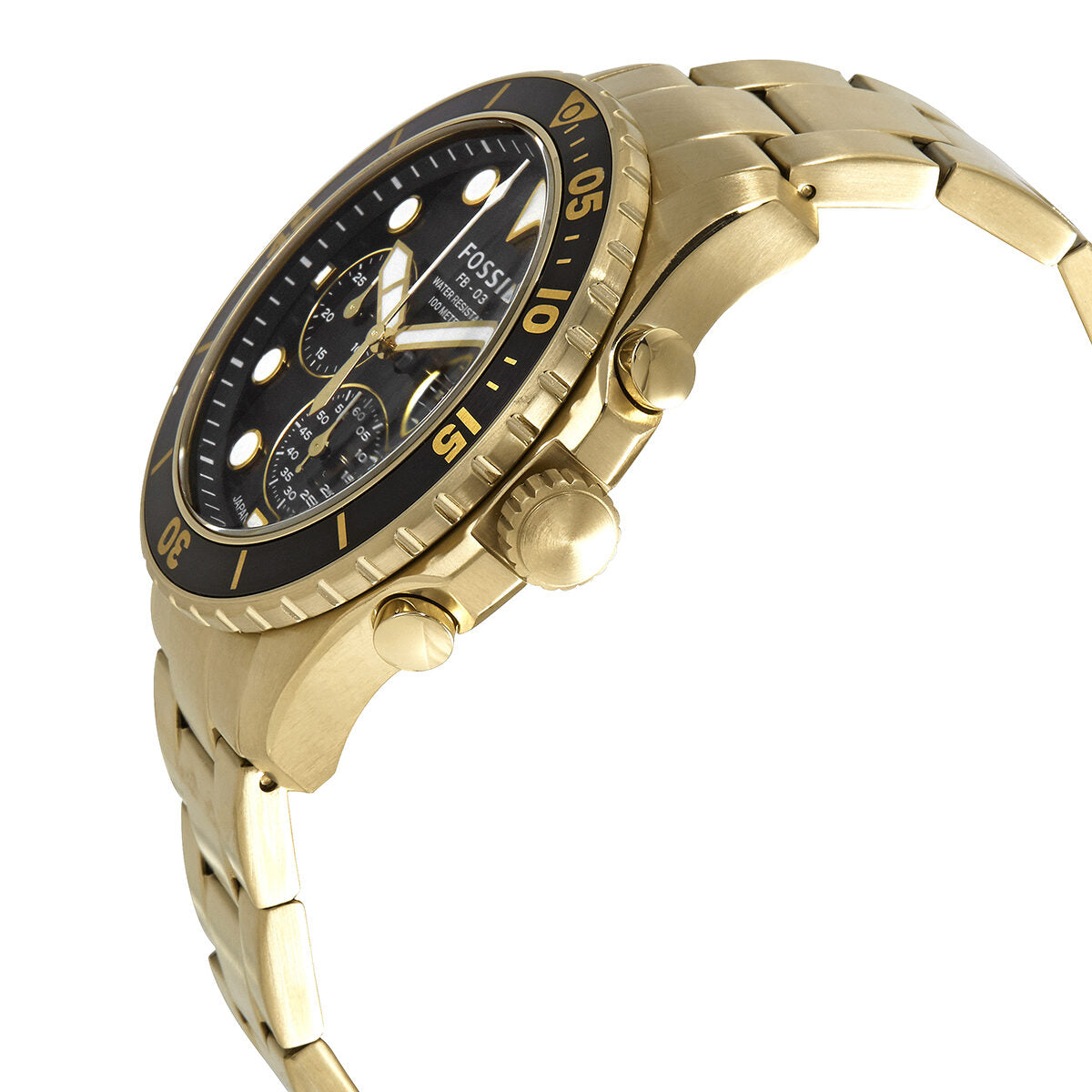 Fossil Chronograph Quartz Black Dial Men's Watch FS5727 - BigDaddy Watches #2