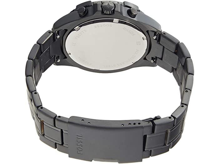 Fossil Garrett Chronograph Quartz Black Dial Men's Watch FS5773