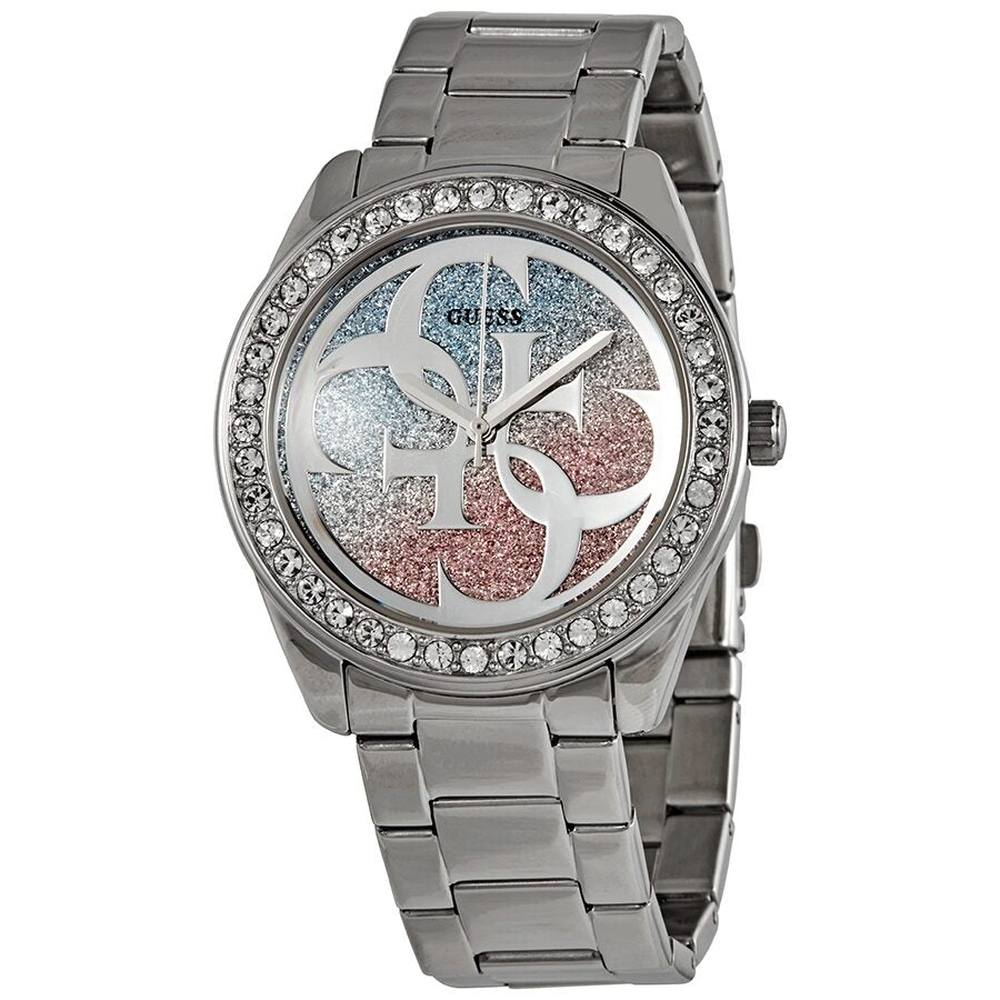 Guess G Twist Quartz Crystal Ladies Watch W1201L1 - BigDaddy Watches