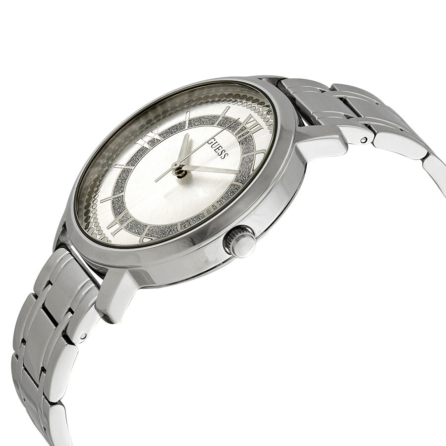 Guess Montauk Silver Dial Stainless Steel Ladies Watch W0933L1 - BigDaddy Watches #2