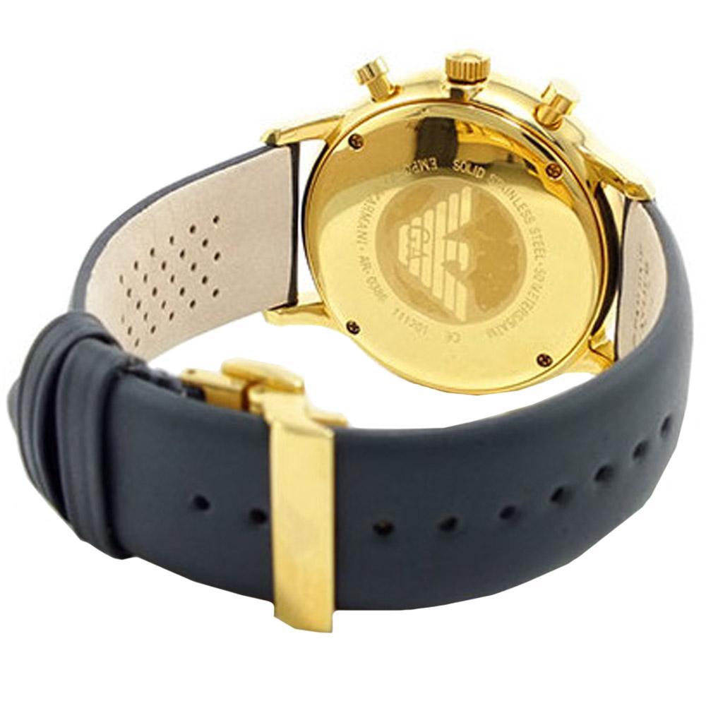 Emporio Armani Gianni Leather Men's Watch#AR0386 - Big Daddy Watches #3