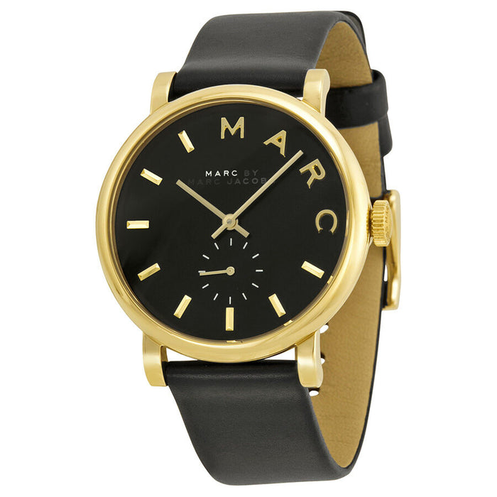 Marc Jacobs Baker Navy Dial Leather Strap 28mm Ladies Watch MBM1331