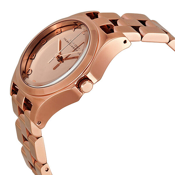 Marc by Marc Jacobs Henry Glossy Rose Gold-tone Ladies Watch MBM3212 - BigDaddy Watches #2