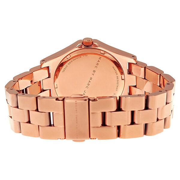 Marc by Marc Jacobs Henry Glossy Rose Gold-tone Ladies Watch MBM3212 - BigDaddy Watches #3