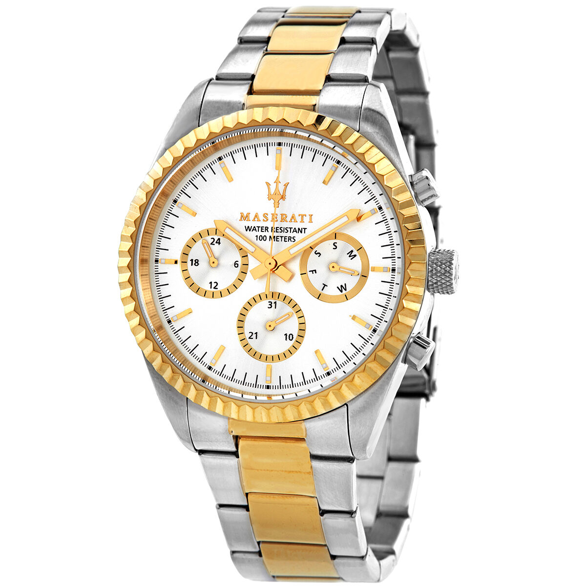 Maserati Chronograph Quartz Silver Dial Men's Watch R8853100021 - BigDaddy Watches