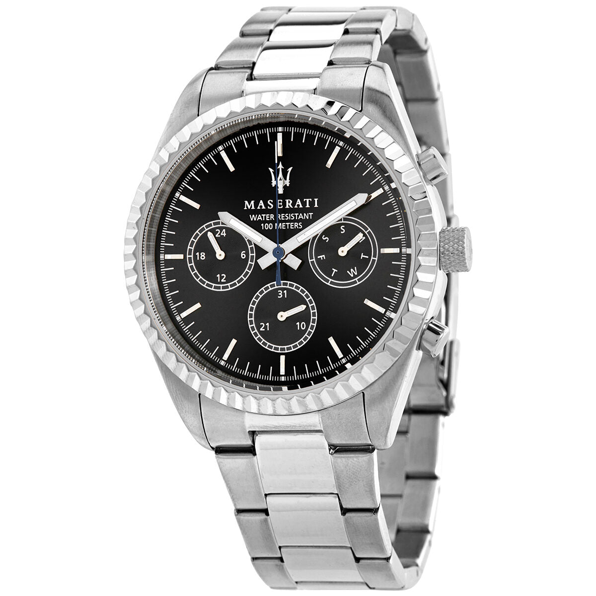 Maserati Competizione Chronograph Quartz Black Dial Men's Watch R8853100023 - BigDaddy Watches