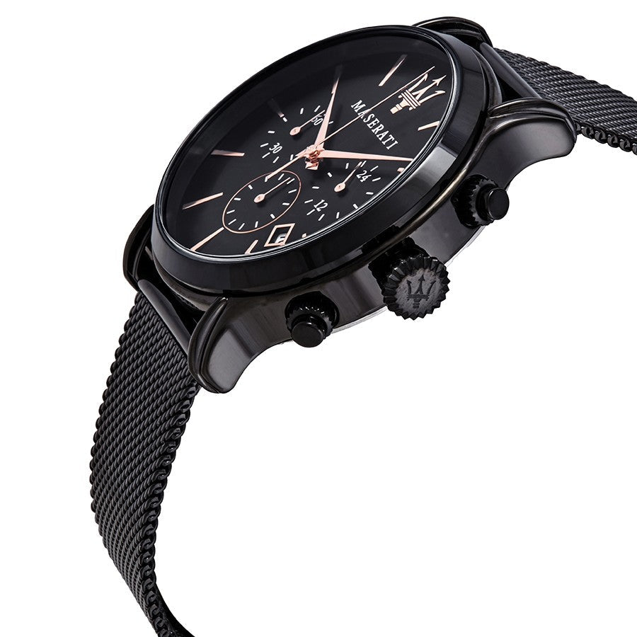 Maserati Epoca Chronograph Black Dial Men's Watch R8873618006