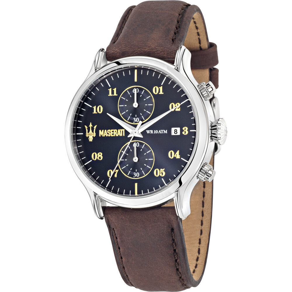 Maserati Epoca Chronograph Blue Dial Men's Watch R8871618001 - BigDaddy Watches