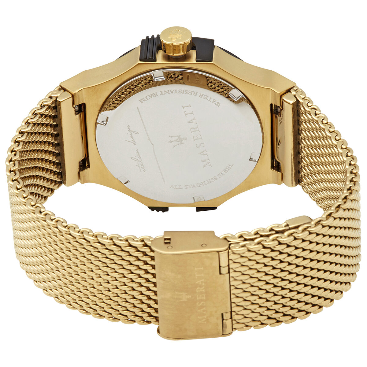 Maserati Potenza Quartz Black Dial Men's Watch R8853108006 - BigDaddy Watches #3