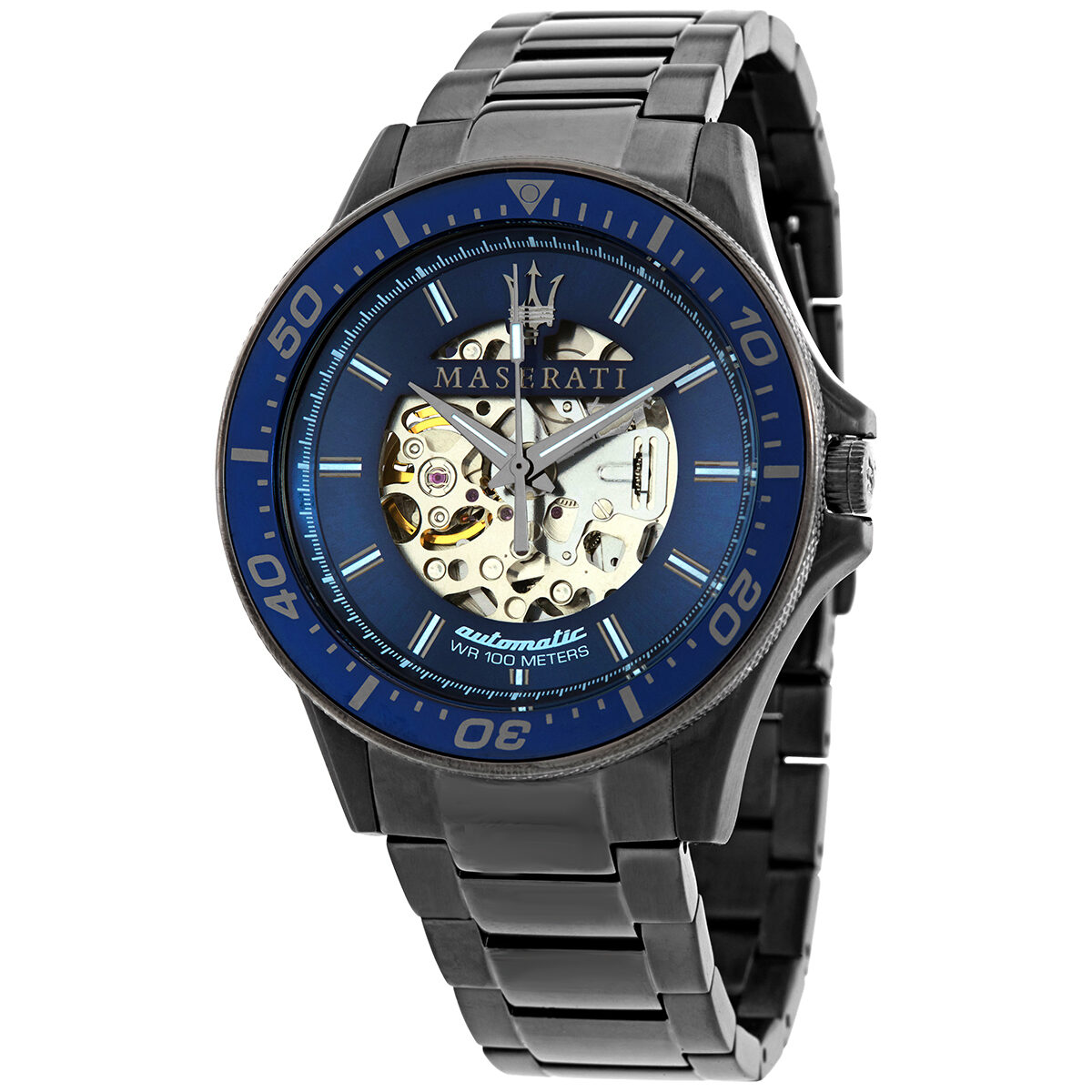 Maserati Sfida Automatic Blue Dial Men's Watch R8823140001 - BigDaddy Watches