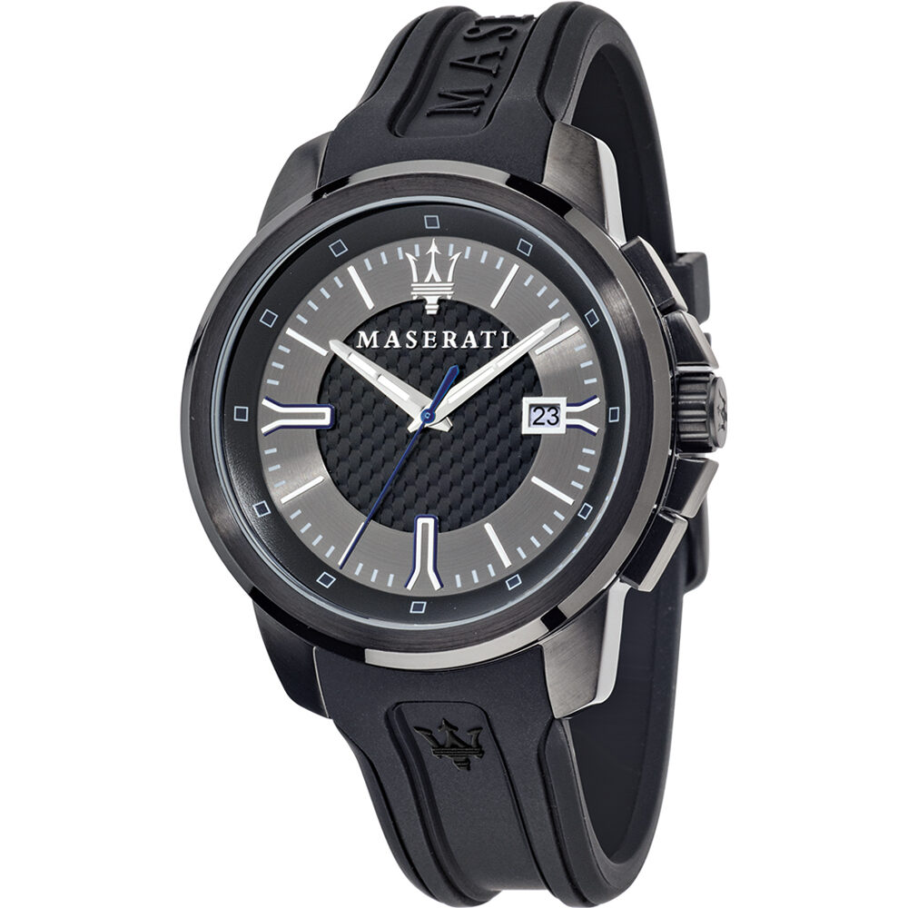 Maserati Sfida Men's Black/Silver Dial Watch R8851123004 - BigDaddy Watches